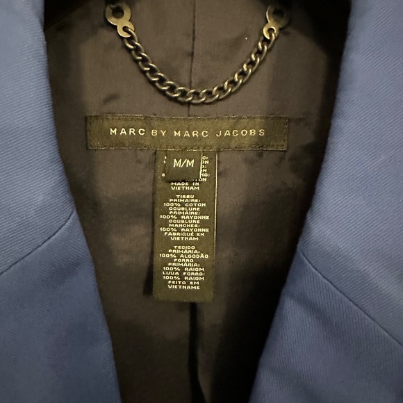 Marc by Marc Jacobs Royal Blue Mens cotton Blazer (medium) - Picture 2 of 4